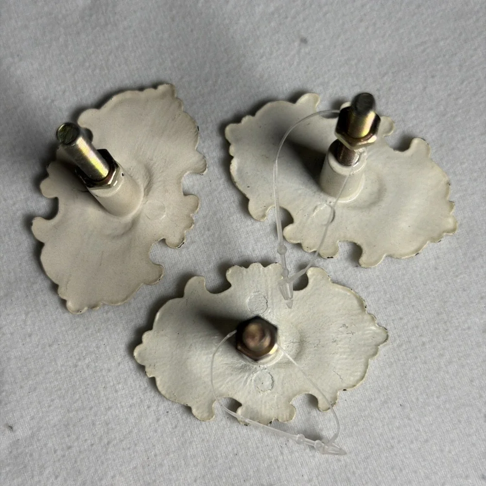 Lot Of 3 New Hobby Lobby White Victorian 2.25